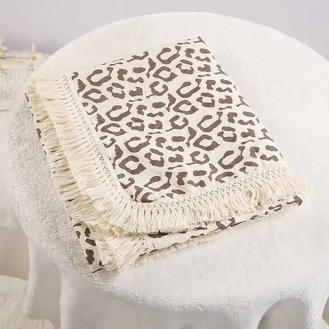 Animal Print Baby Blanket