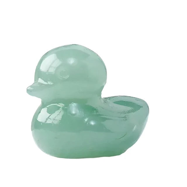 Crystal Duck Figurine