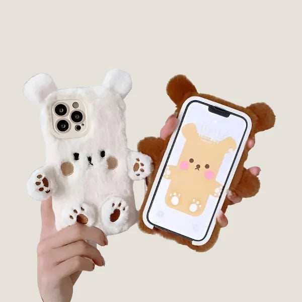 3D Bear Fur Case-What About Noah