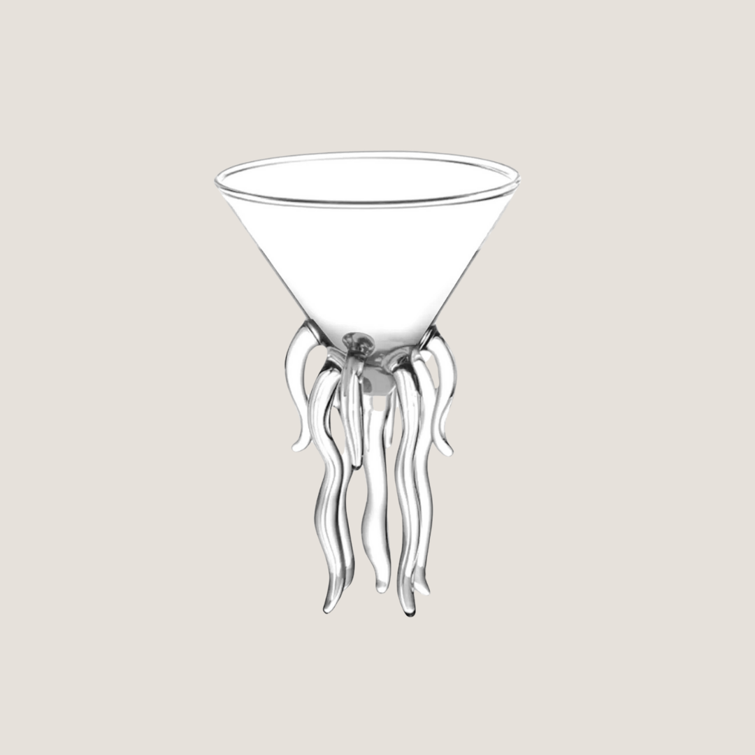 Octopus Cocktail Glass