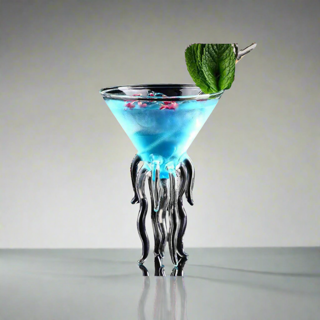 Octopus Cocktail Glass