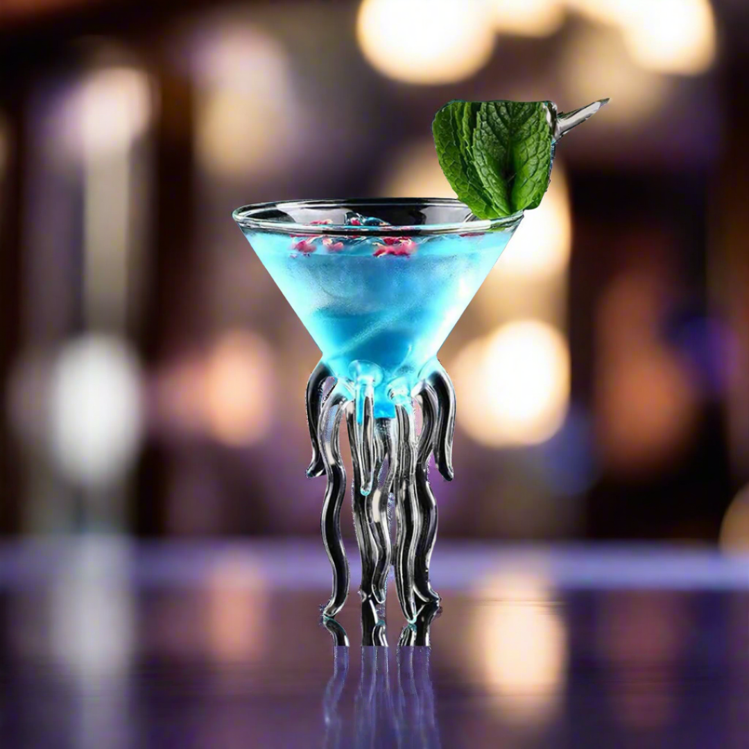 Octopus Cocktail Glass