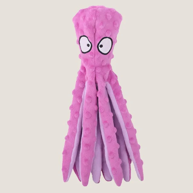 8 Legs Octopus Stuffed Animal Dog Toy-What About Noah