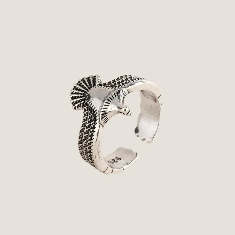 Adjustable Eagle Wings Ring-What About Noah