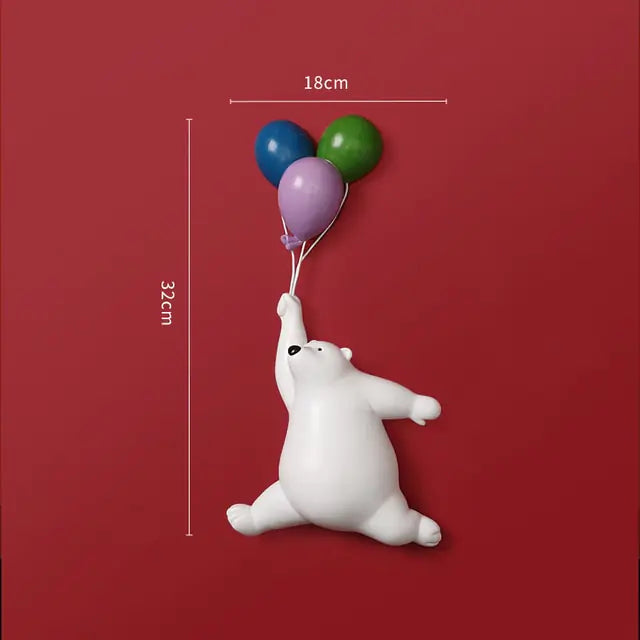 Balloon Bear Figurine-What About Noah