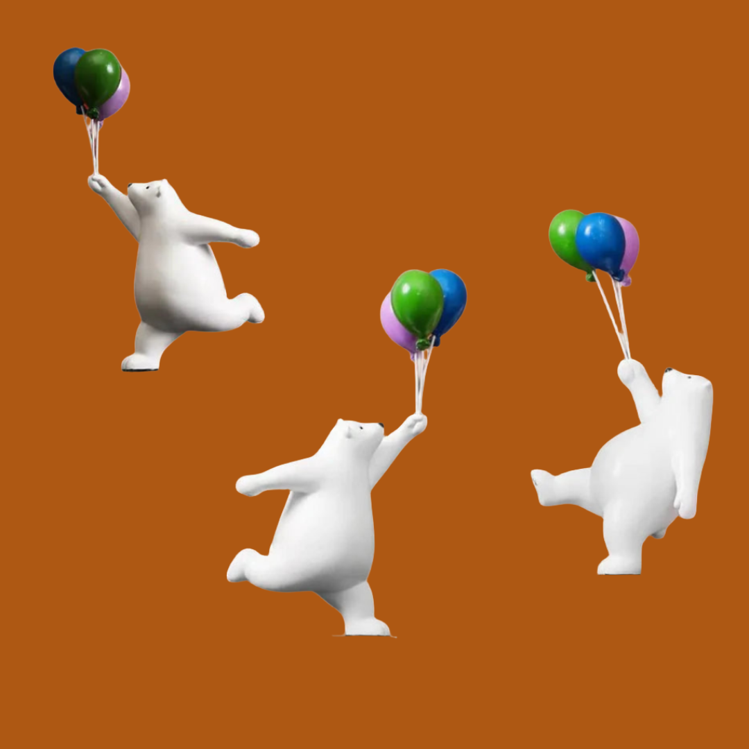 Balloon Bear Figurine-What About Noah