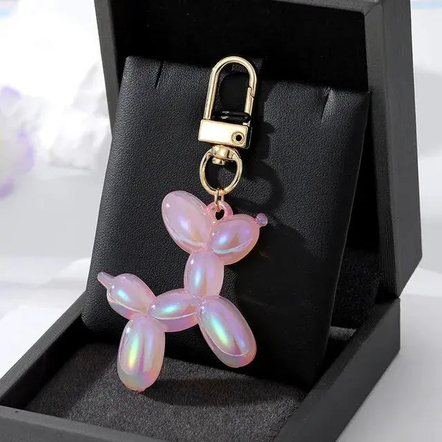 Balloon Dog Animal Keychains-What About Noah