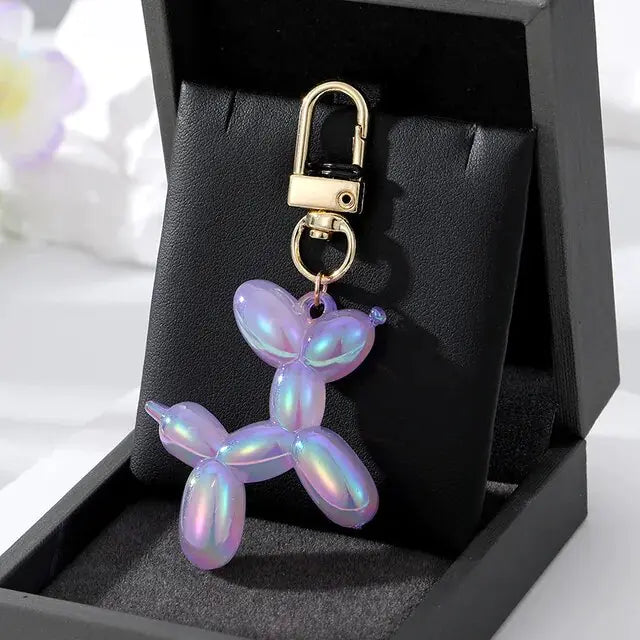 Balloon Dog Animal Keychains-What About Noah