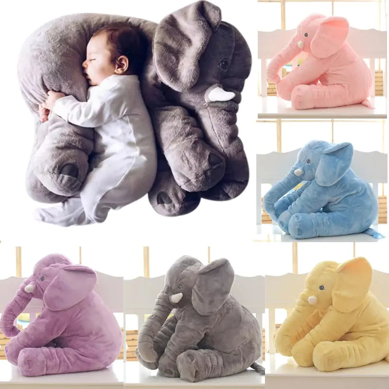 Big Elephant Stuffed Animal-What About Noah