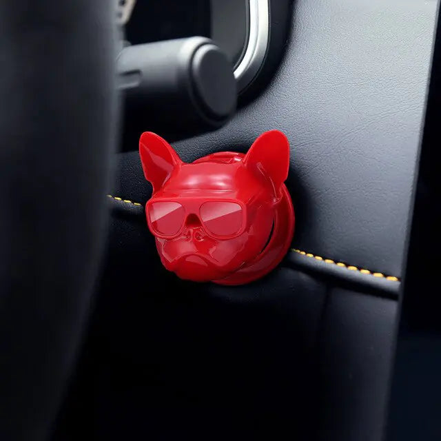 Bulldog Engine Start Button Cover-What About Noah