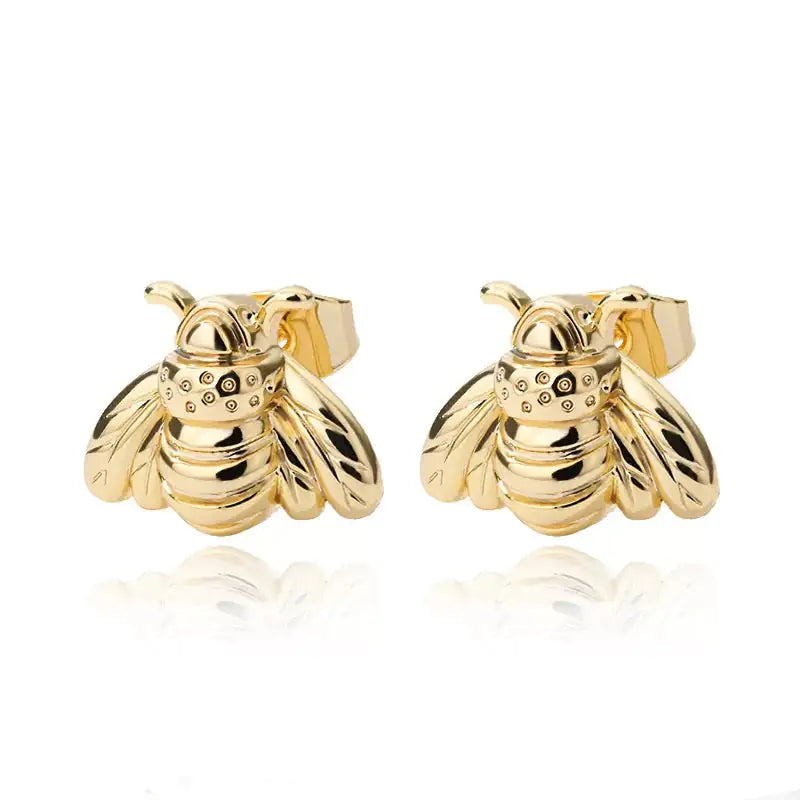 Bumble Bee Stud Earrings