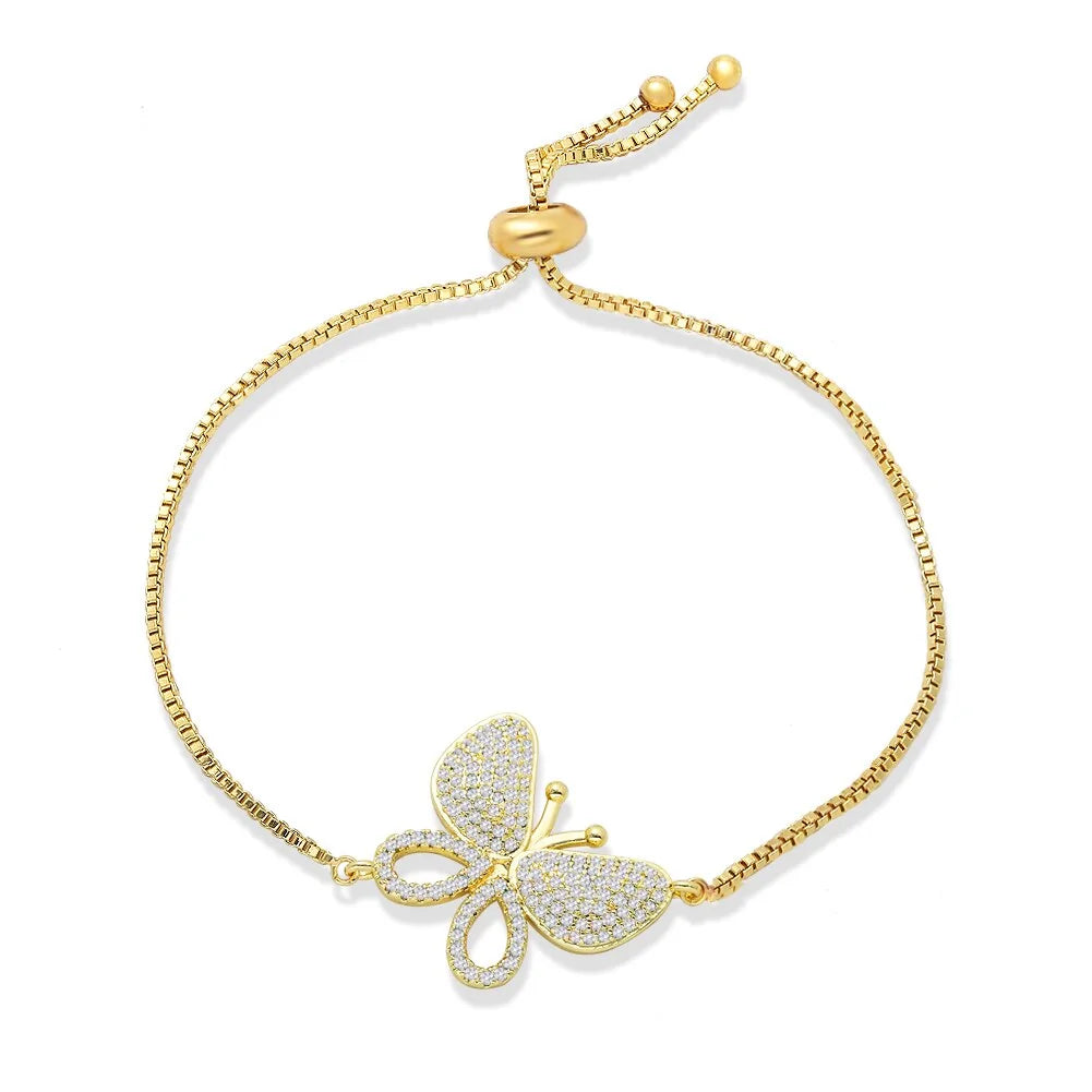 Butterfly Charm Bracelet-What About Noah