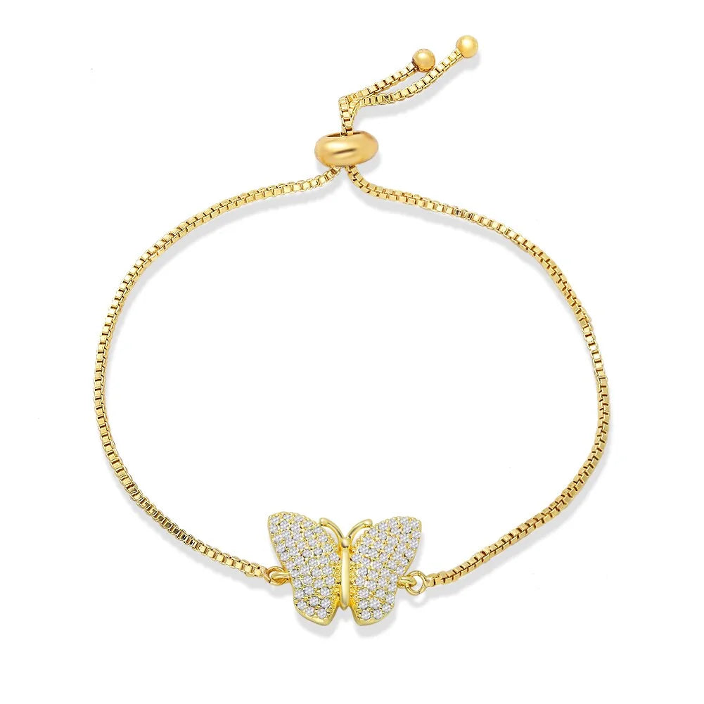 Butterfly Charm Bracelet-What About Noah