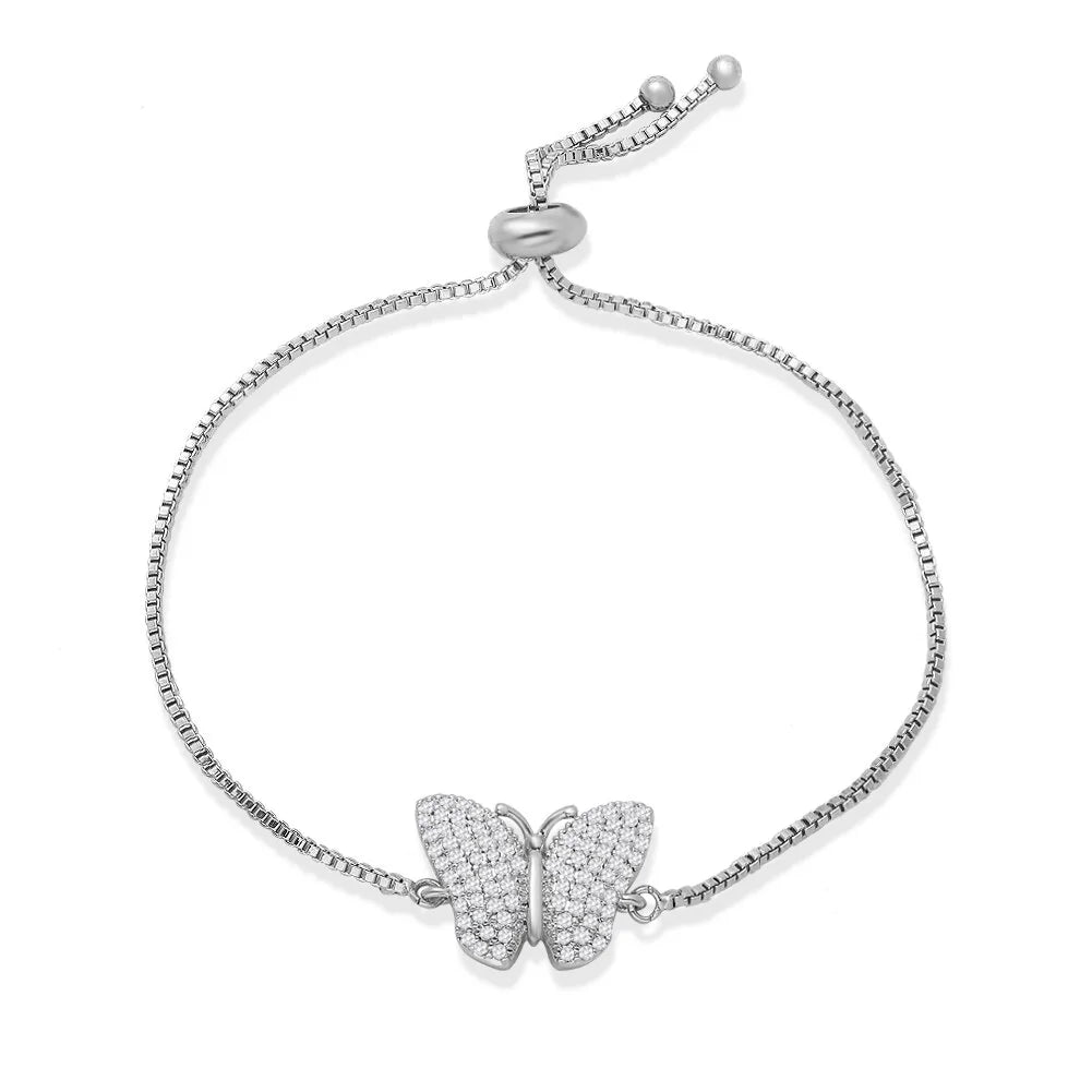 Butterfly Charm Bracelet-What About Noah