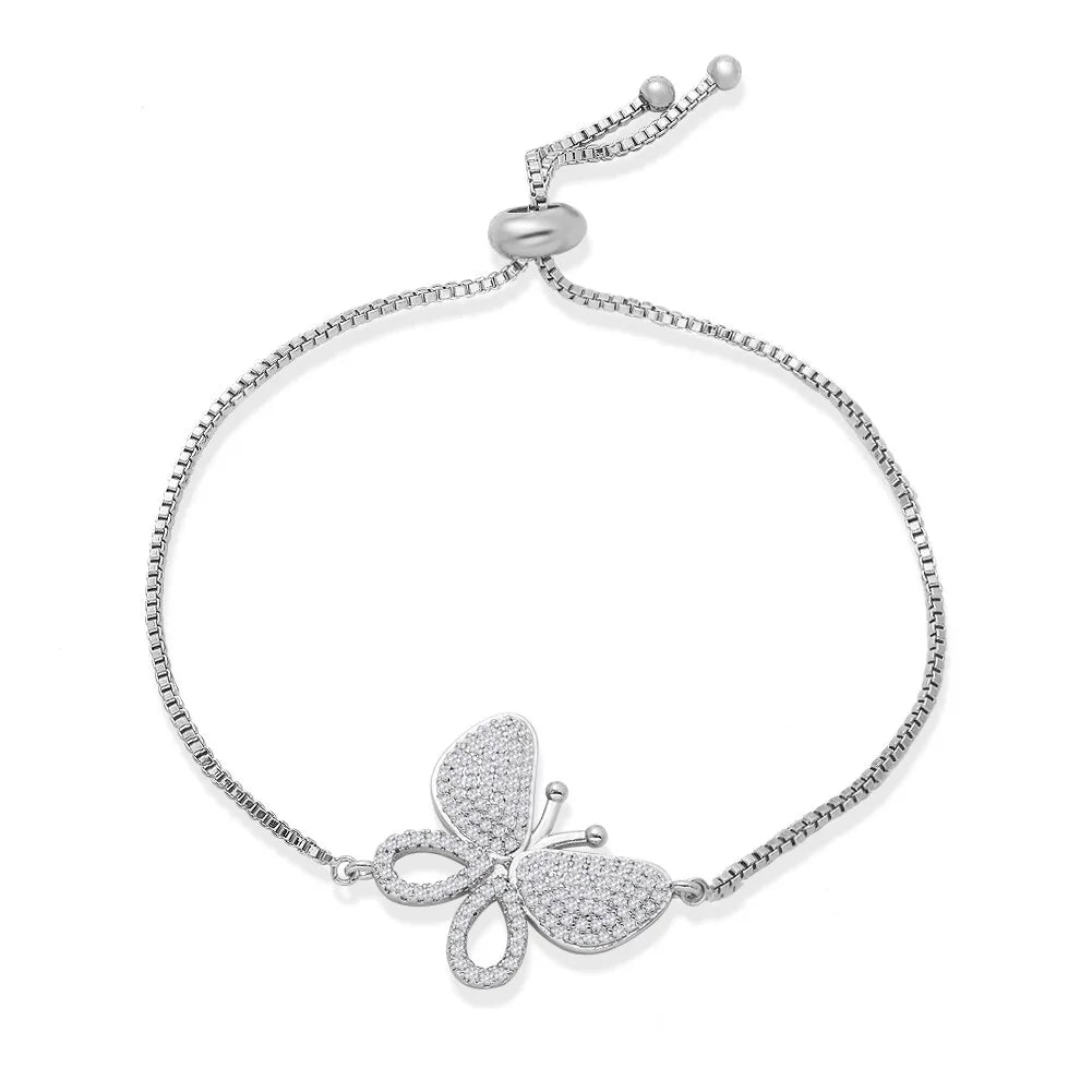 Butterfly Charm Bracelet-What About Noah