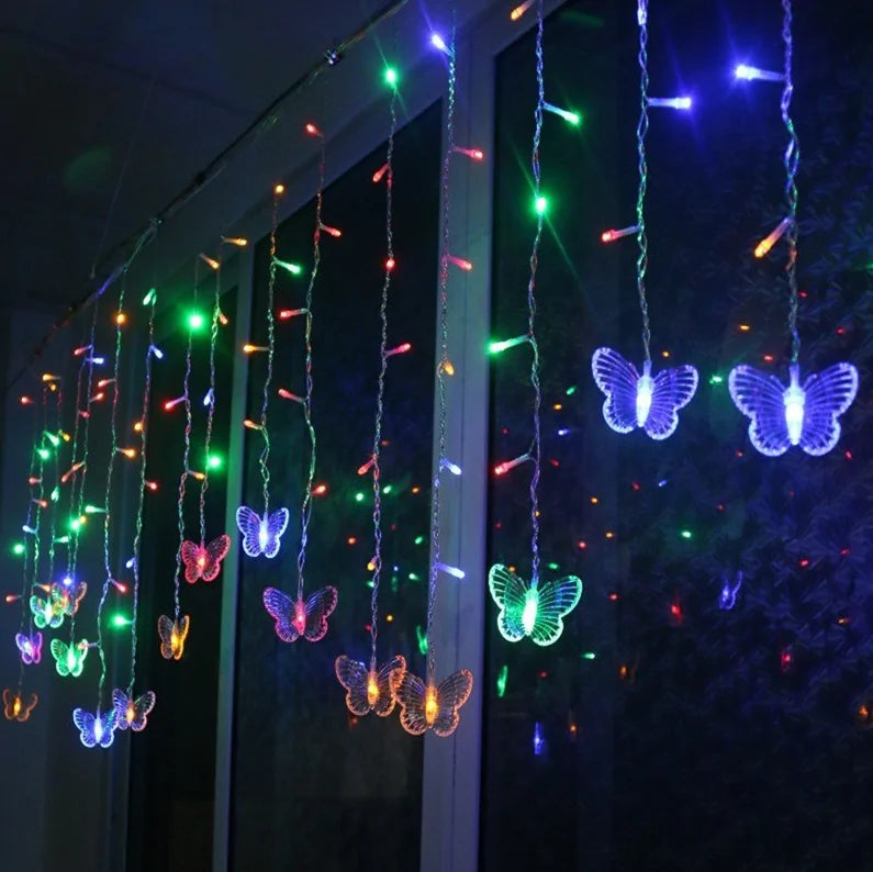 Butterfly LED String Lights-What About Noah