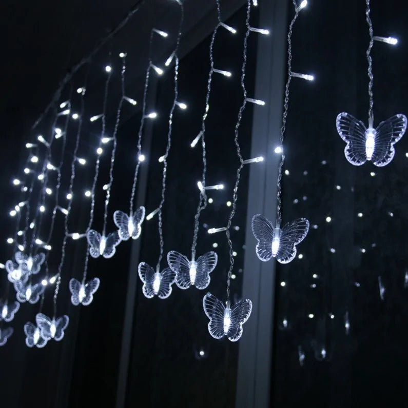 Butterfly LED String Lights-What About Noah