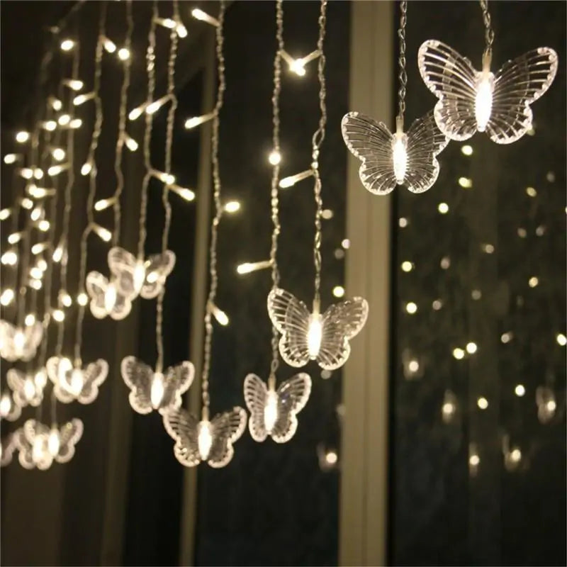 Butterfly LED String Lights-What About Noah