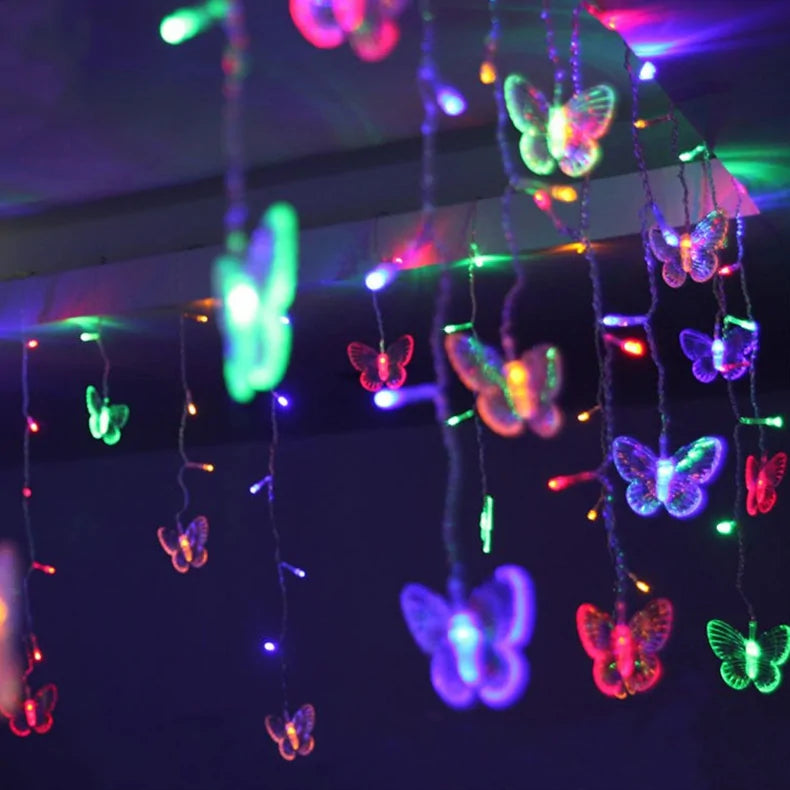 Butterfly LED String Lights-What About Noah