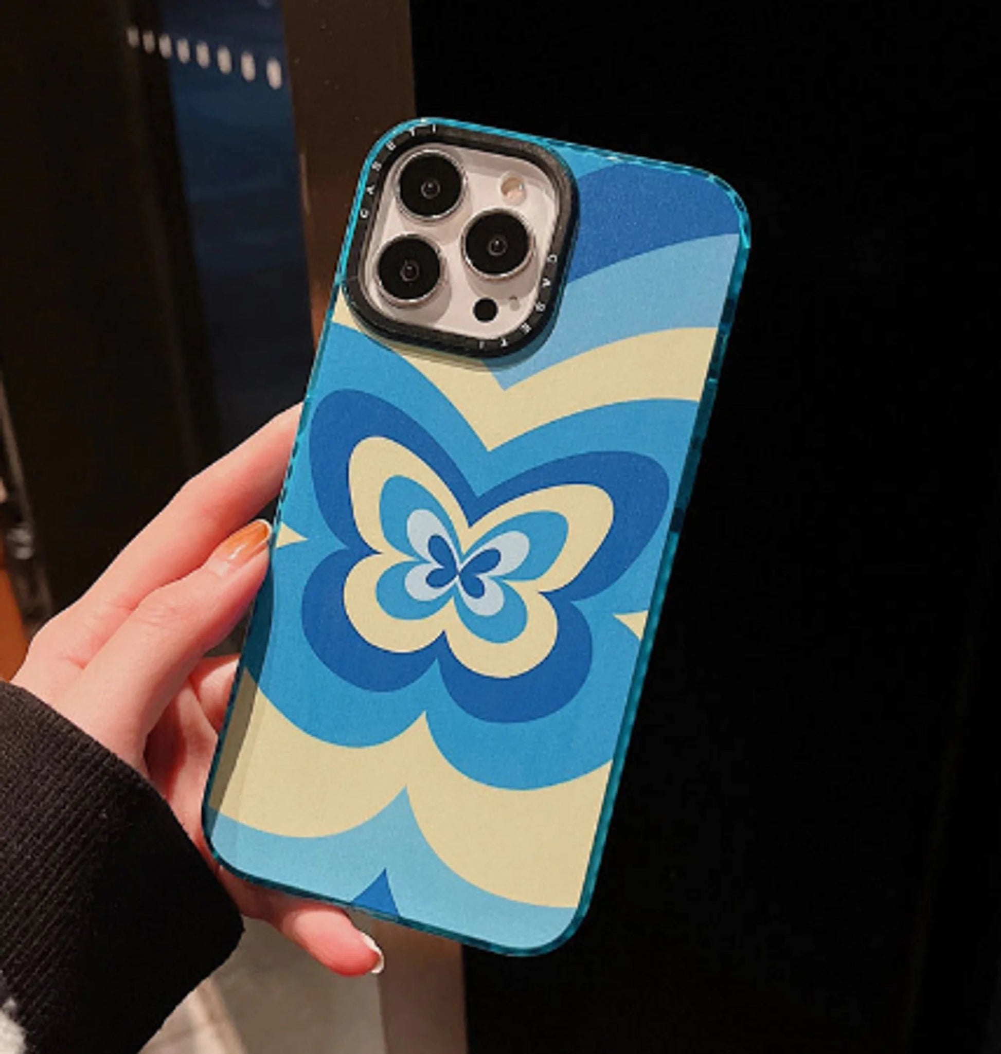 Butterfly Print Phone Case-What About Noah