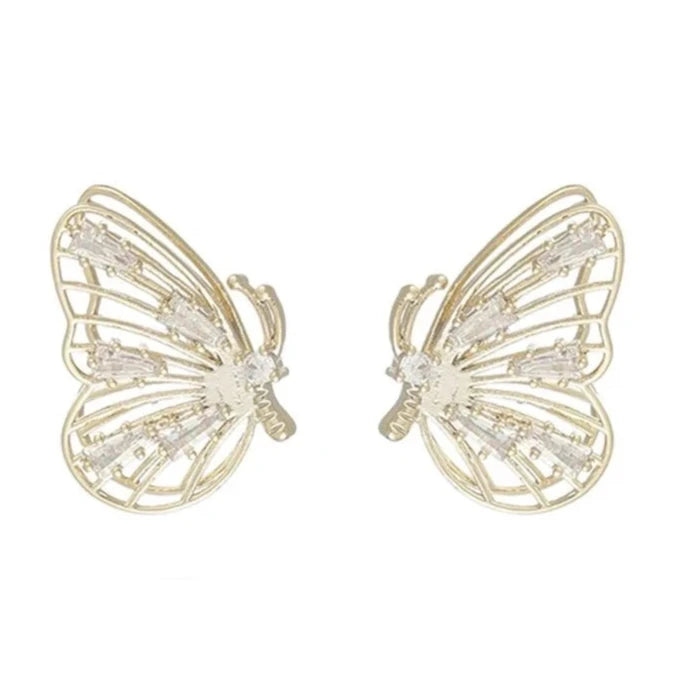 Butterfly Stud Earrings-What About Noah