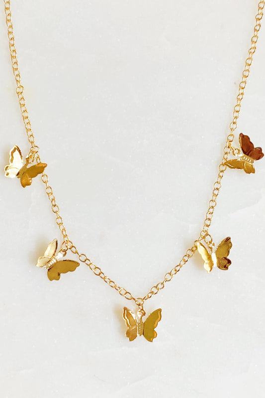 Butterfly Charm Necklace