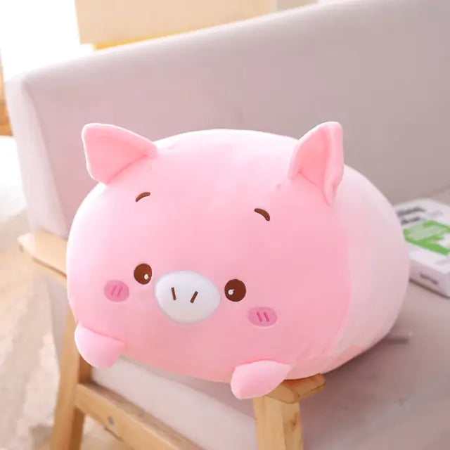 Cartoon Animal Plush Pillow-What About Noah