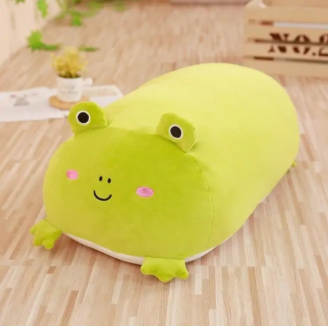 Cartoon Frog Animal Plush Pillow-What About Noah