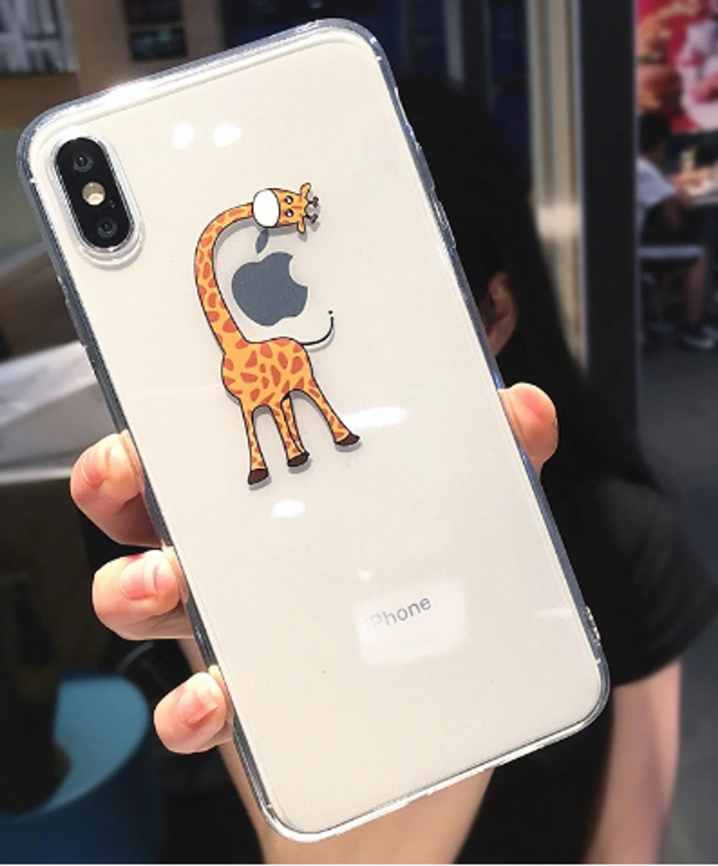 Cartoon Giraffe Phone Case-What About Noah