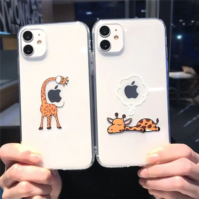 Cartoon Giraffe Phone Case-What About Noah