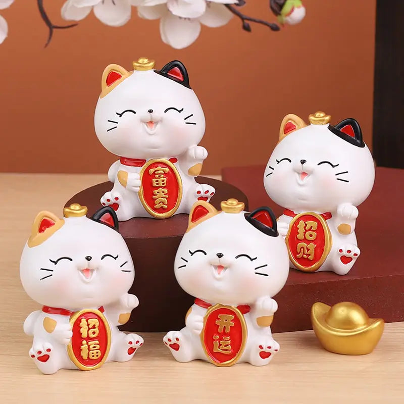 Chinese Lucky Wealth Cats-What About Noah