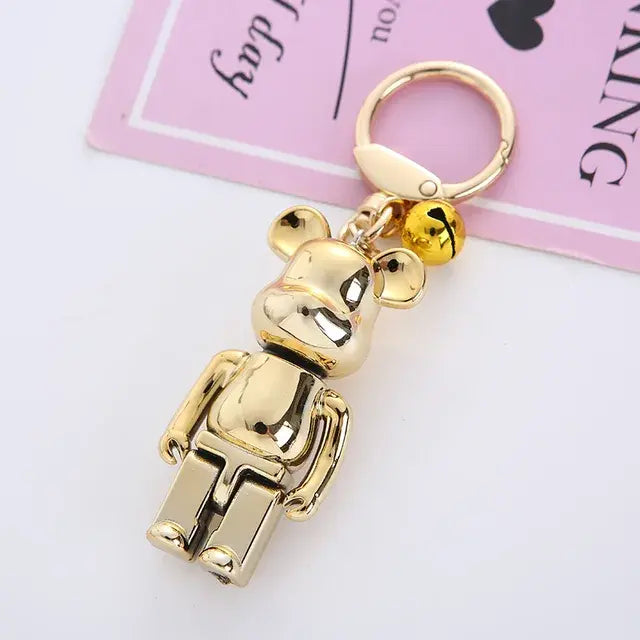 Colorful Bear Keychain-What About Noah