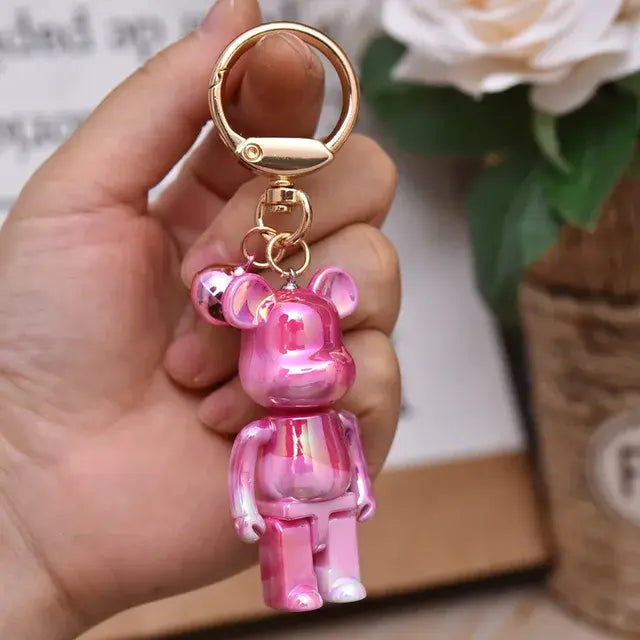 Colorful Bear Keychain-What About Noah