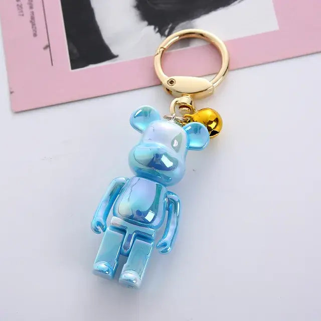 Colorful Bear Keychain-What About Noah