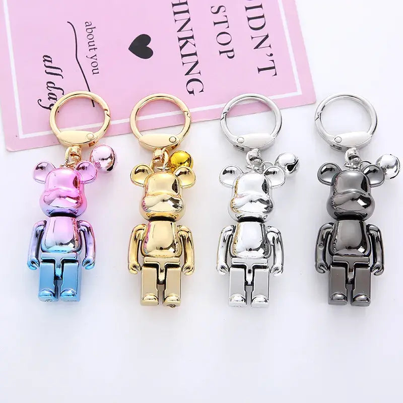 Colorful Bear Keychain-What About Noah