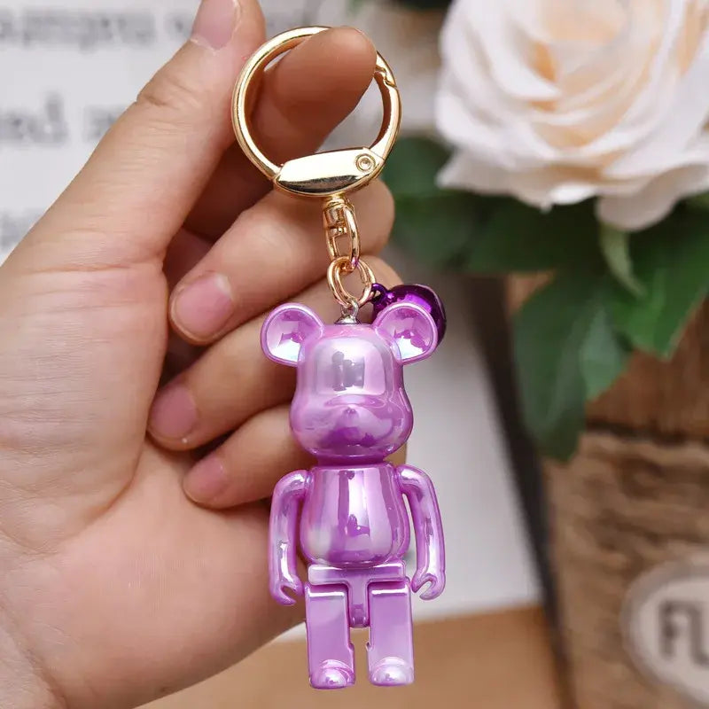 Colorful Bear Keychain-What About Noah