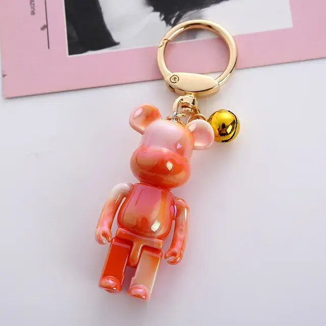 Colorful Bear Keychain-What About Noah