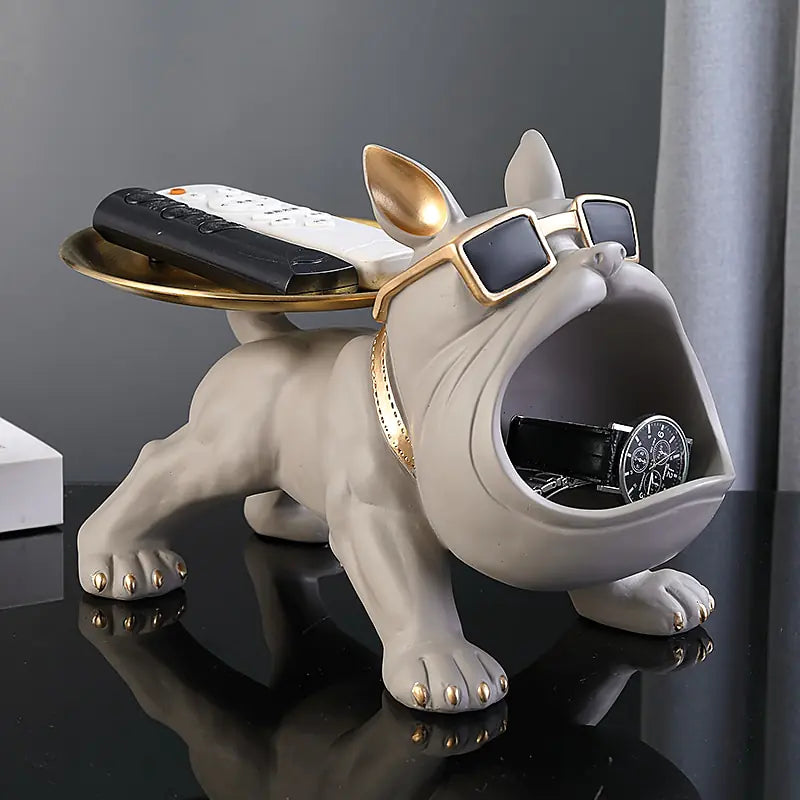 Cool French Bulldog Statue Storage-What About Noah