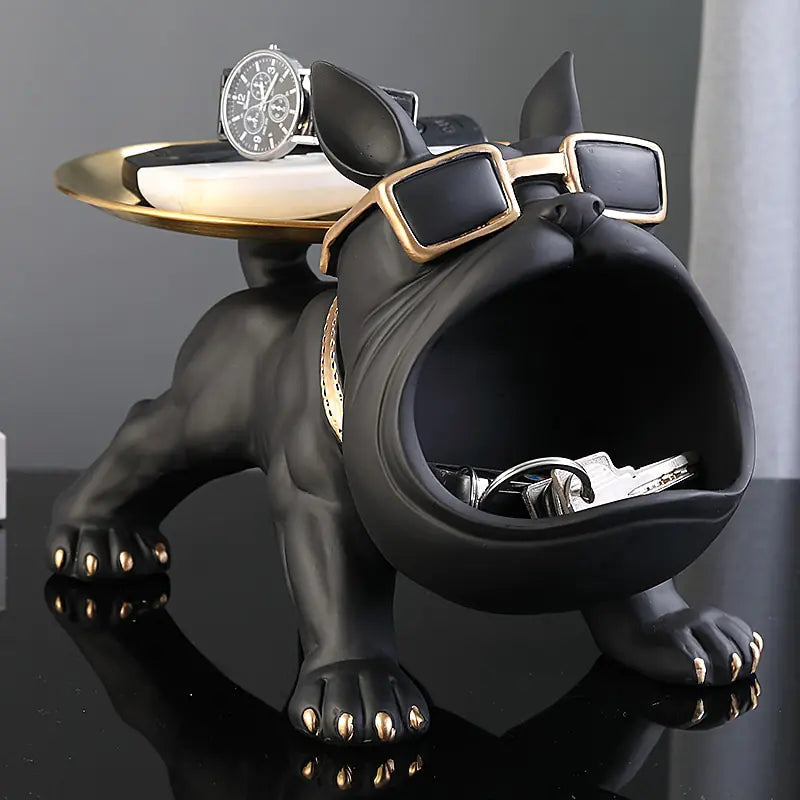 Cool French Bulldog Statue Storage-What About Noah