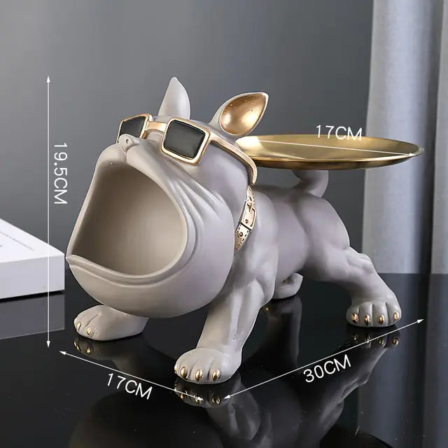 Cool French Bulldog Statue Storage-What About Noah