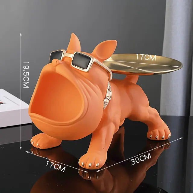 Cool French Bulldog Statue Storage-What About Noah