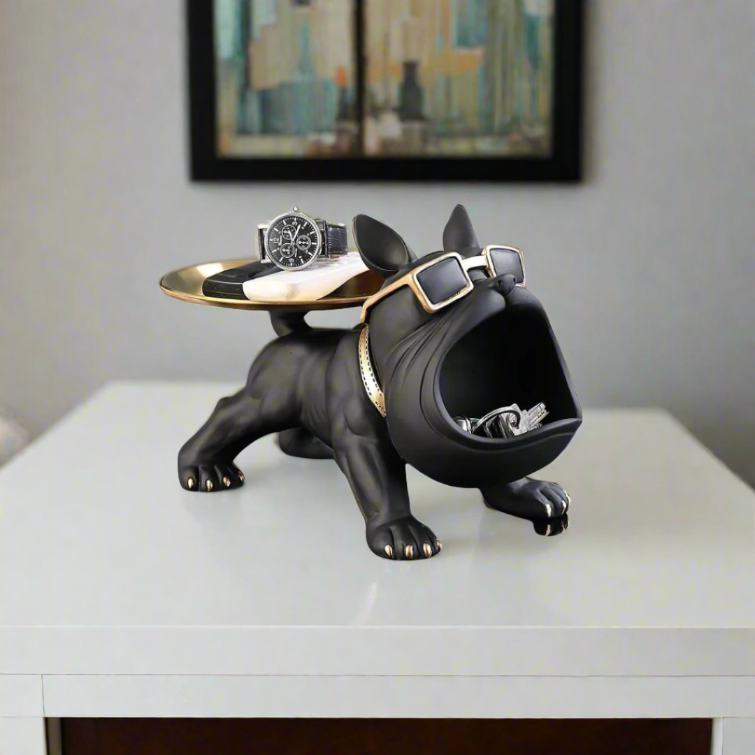 Cool French Bulldog Statue Storage-What About Noah