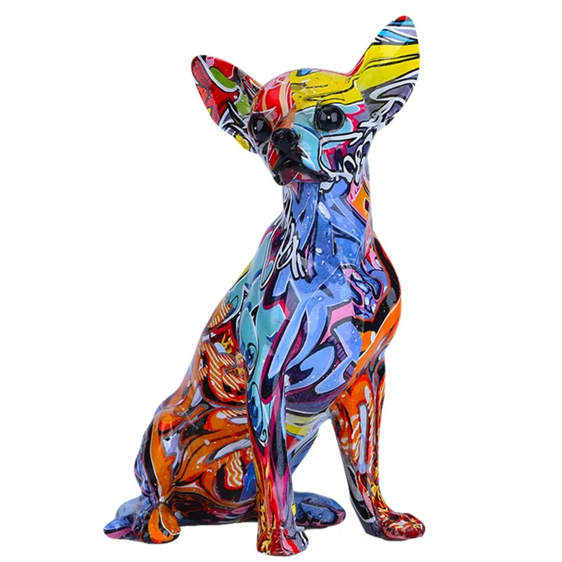 Creative Chihuahua Dog Statue-What About Noah