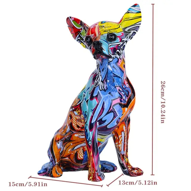 Creative Chihuahua Dog Statue-What About Noah