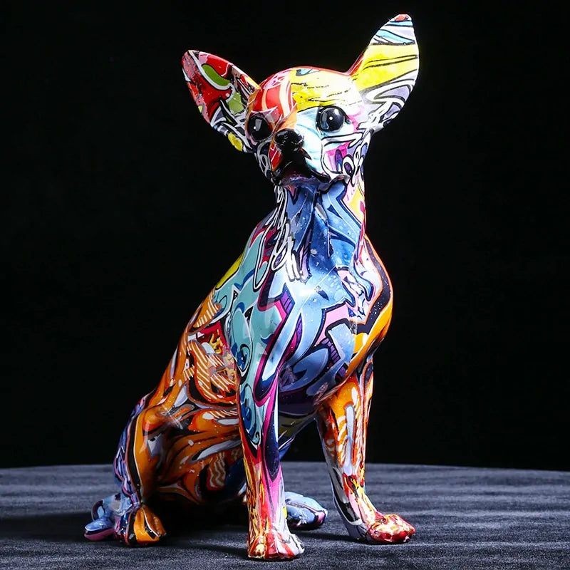 Creative Chihuahua Dog Statue-What About Noah