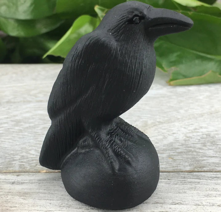 Crow Figurine-What About Noah