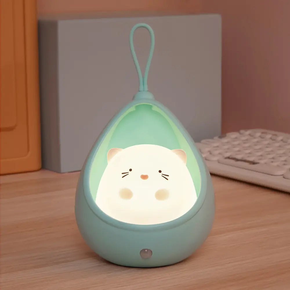 Cute Animal LED Night Light with Sensor Control-What About Noah