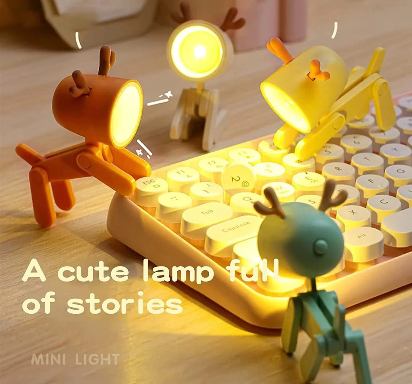 Cute Animal Mini Table Lamp-What About Noah