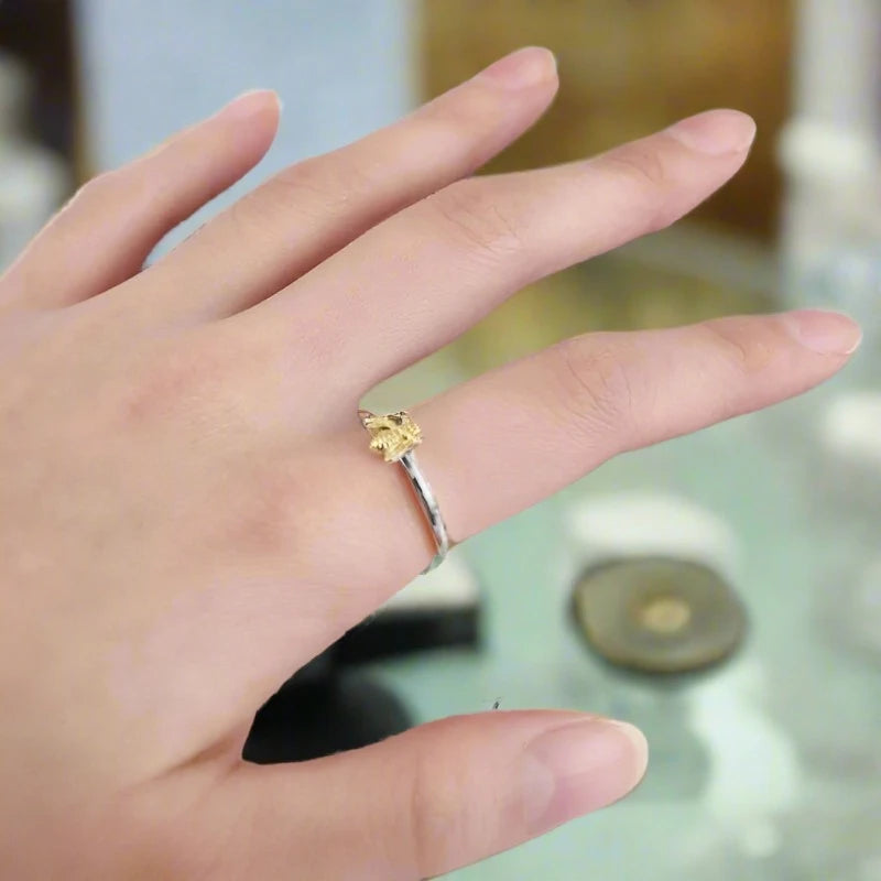 Dainty Bee Ring-What About Noah