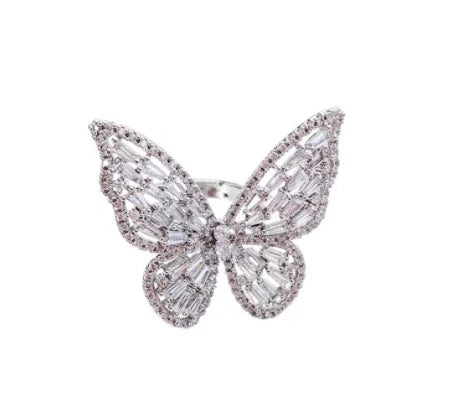 Dazzling Butterfly Ring-What About Noah